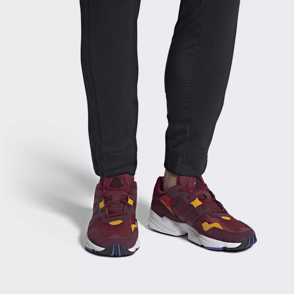 Adidas Yung-96 Tenis Rojos Para Hombre (MX-95934)